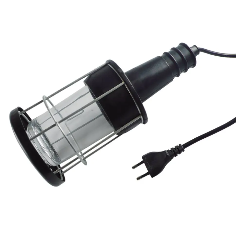 Handleuchte 60 W schwarz