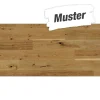 Handmuster zum Parkett 'Basic 11-5' Eiche Rustikal matt lackiert braun 11,5 mm