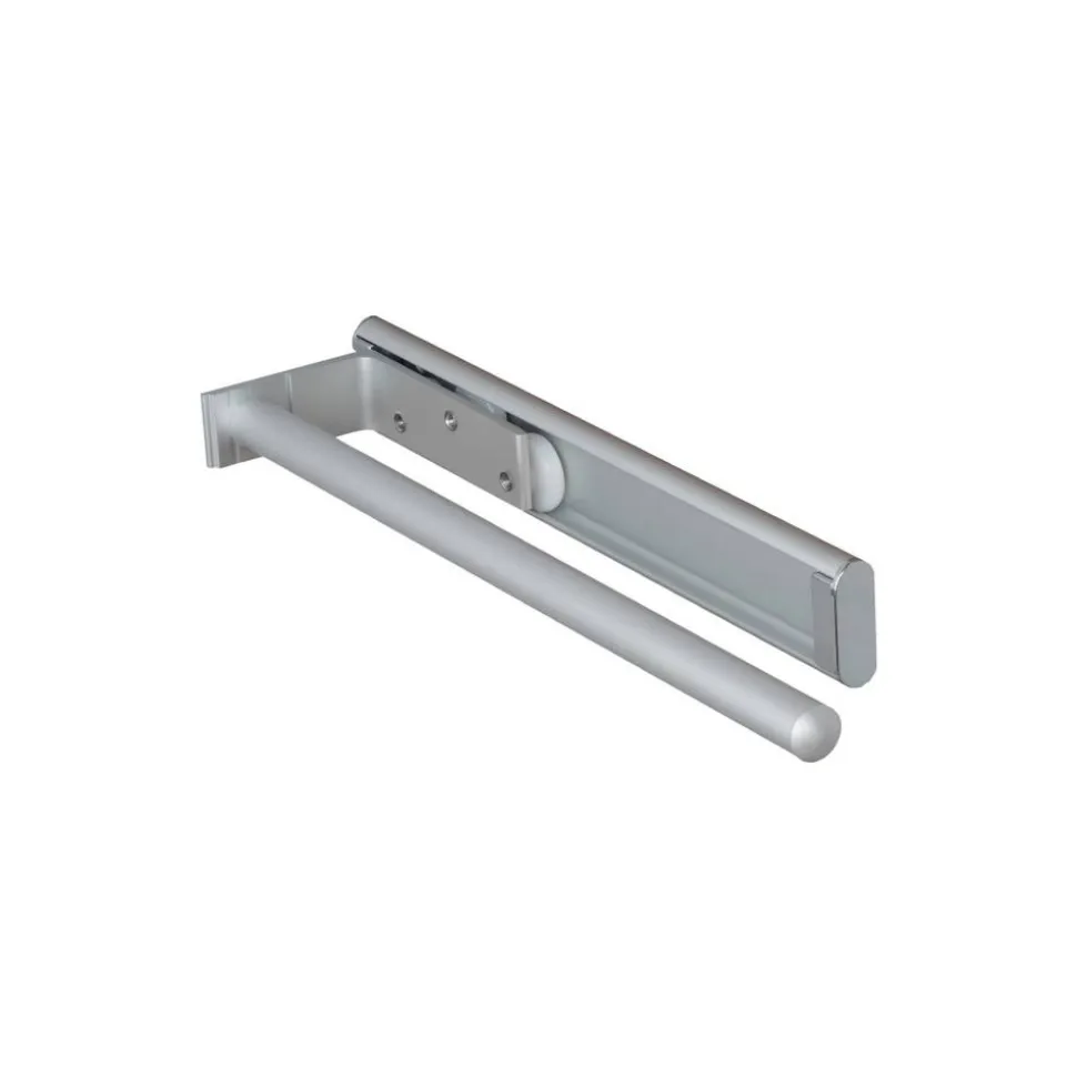 Handtuchhalter Aluminium matt, ausziehbar 31-46 cm