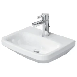 Handwaschbecken eckig 'Durstyle' weiß 45 x 15,5 x 33,5 cm