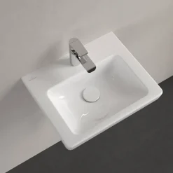 Handwaschbecken 'Subway 2.0' weiß 45 x 15,5 x 37 cm
