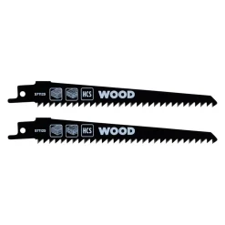 HCS-Säbelsägeblätter für Holz 153 mm 2 Stück