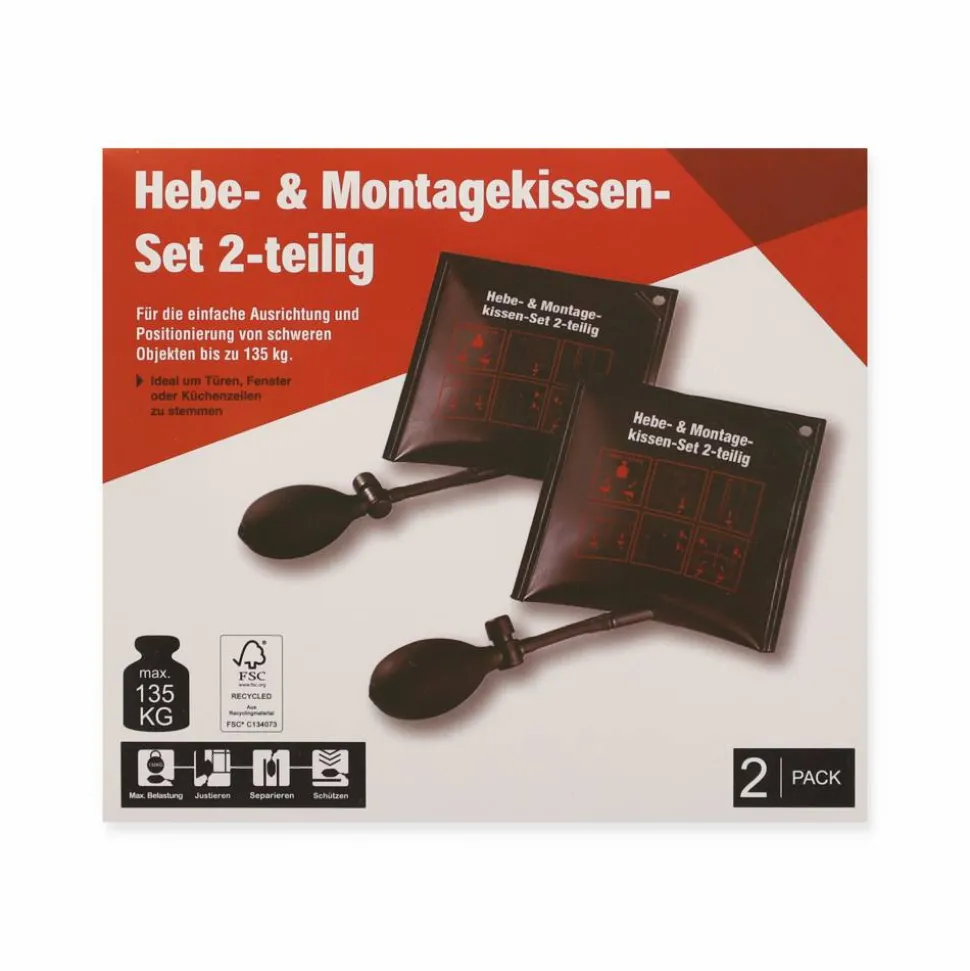 Hebe- & Montagekissen-Set 2 Stück