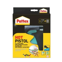 Heißklebepistole 'Starterset Hot Pistol' mit 6 Hotmelt Klebesticks