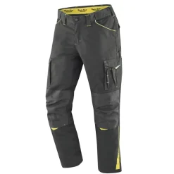 Herren-Arbeitshose schwarz/gelb Gr. 48