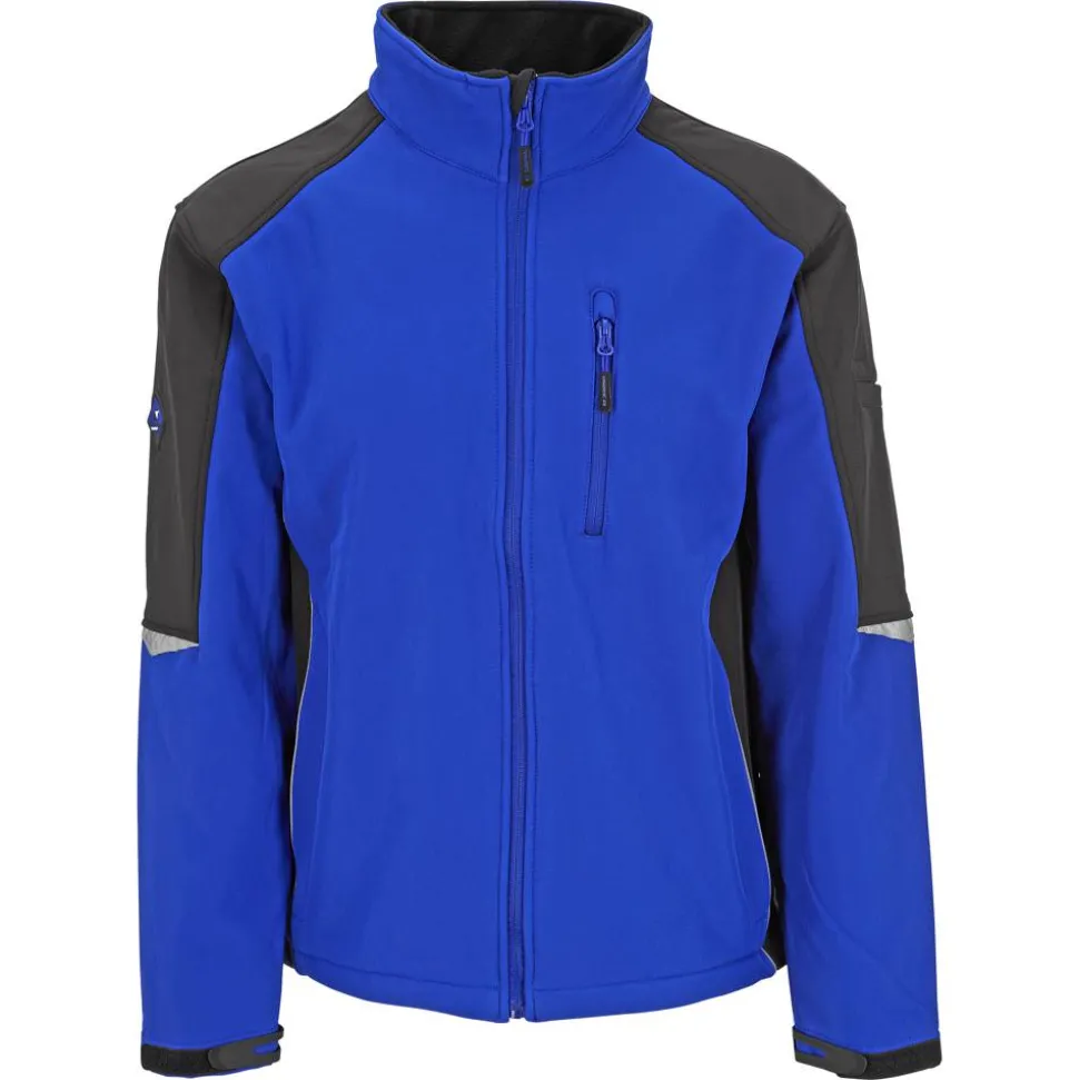 Herren-Softshelljacke royalblau Gr. M