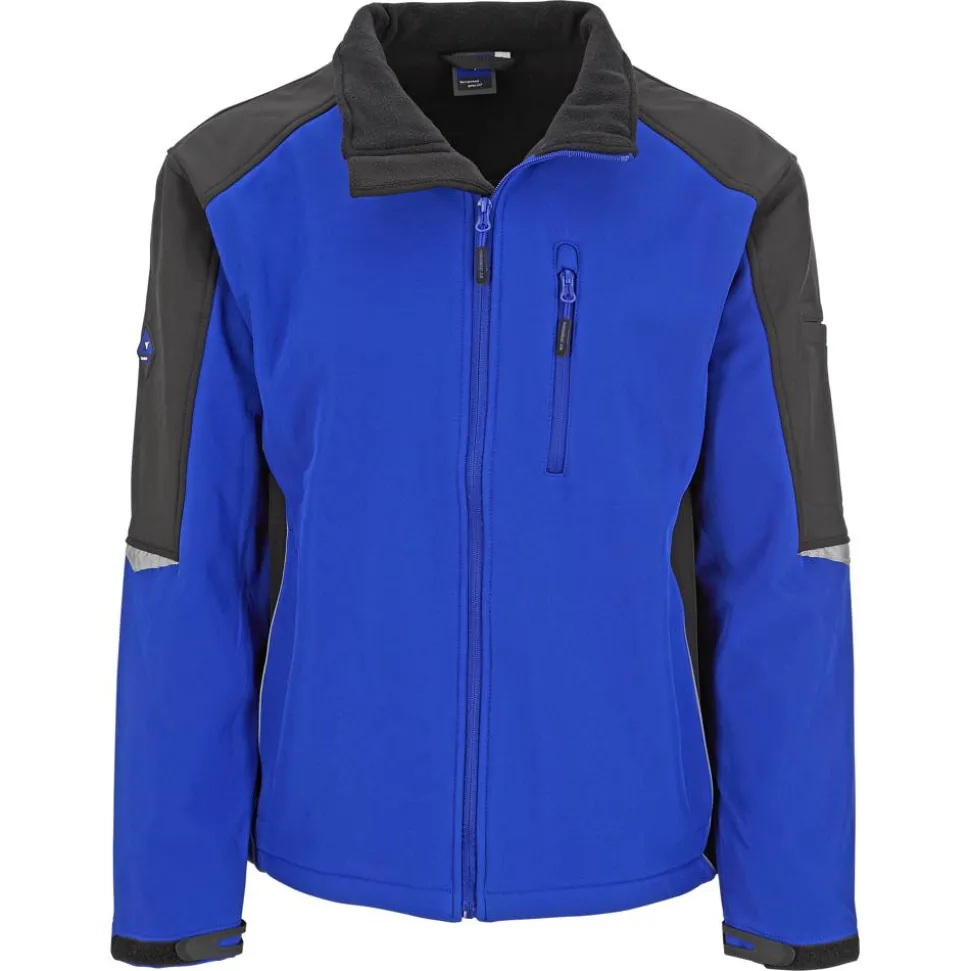 Herren-Softshelljacke royalblau Gr. M