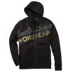 Herren Sweatjacke 'Uncle Sam' Größe XL anthrazit/schwarz