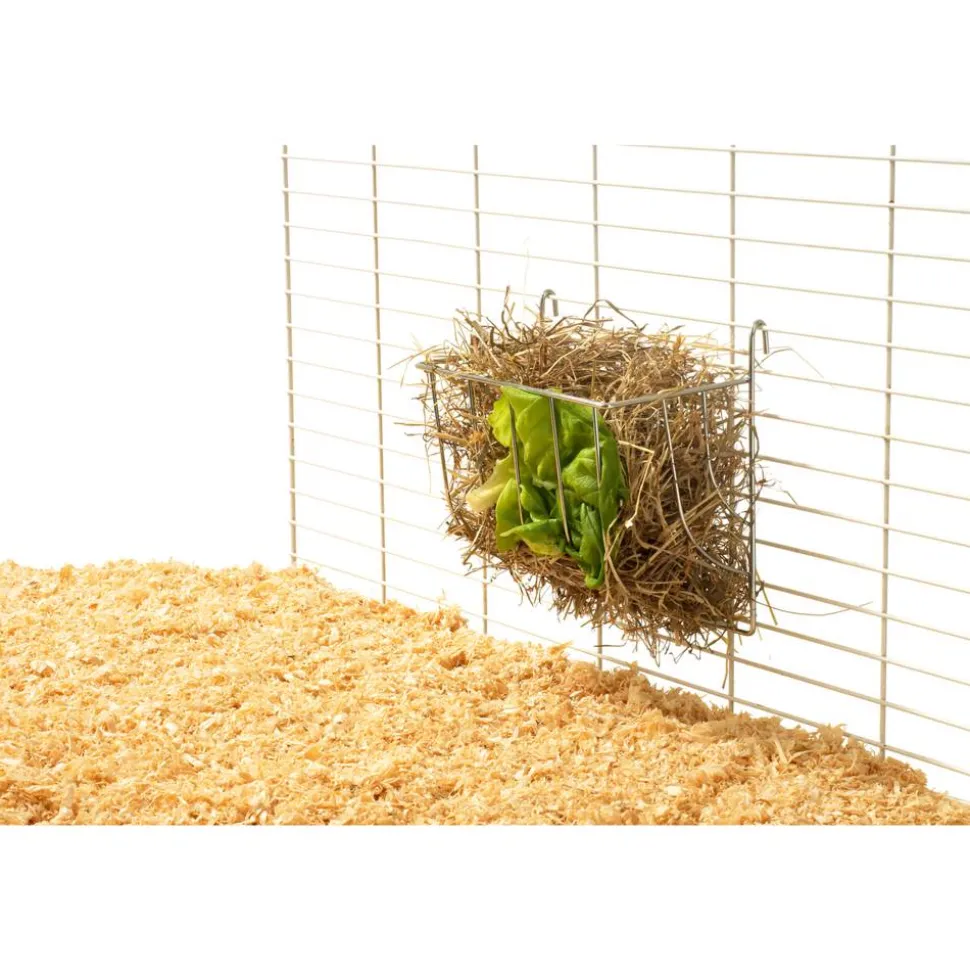 Heuraufe Hopper 20 x 12 x 19 cm verchromt