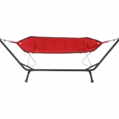 Hängematte 'Bahia' mit Gestell rot 305 x 104 x 105 cm