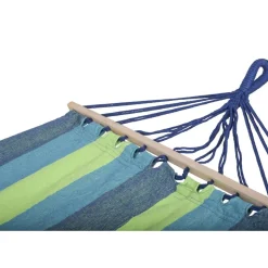 Hängematte 'Hawaii' grün, blau 100 x 280 cm