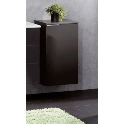 Hängeschrank 'Kara' anthrazit lackiert 40,5 x 70 x 32 cm rechts