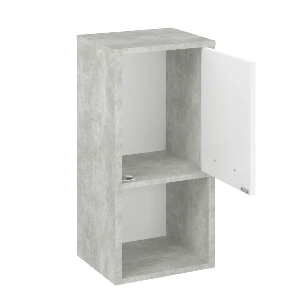 Hängeschrank 'Lahti' weiß 33 x 68 x 28 cm