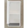 Hängeschrank 'Sol' weiß lackiert 35 x 73 x 23 cm