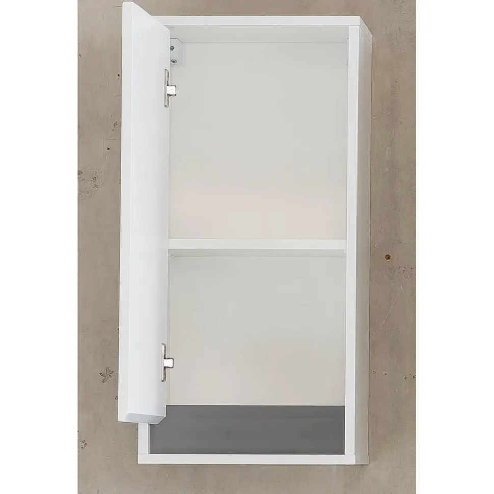Hängeschrank 'Sol' weiß lackiert 35 x 73 x 23 cm