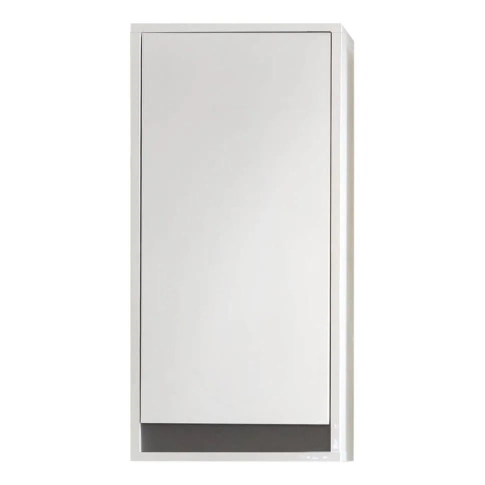 Hängeschrank 'Sol' weiß lackiert 35 x 73 x 23 cm