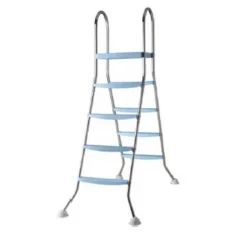 Hochbeckenleiter 4 Stufen Edelstahl 149 x 15,4 cm