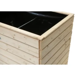 Hochbeet 'Asket M' Natur Holz 110 x 70 x 90 cm