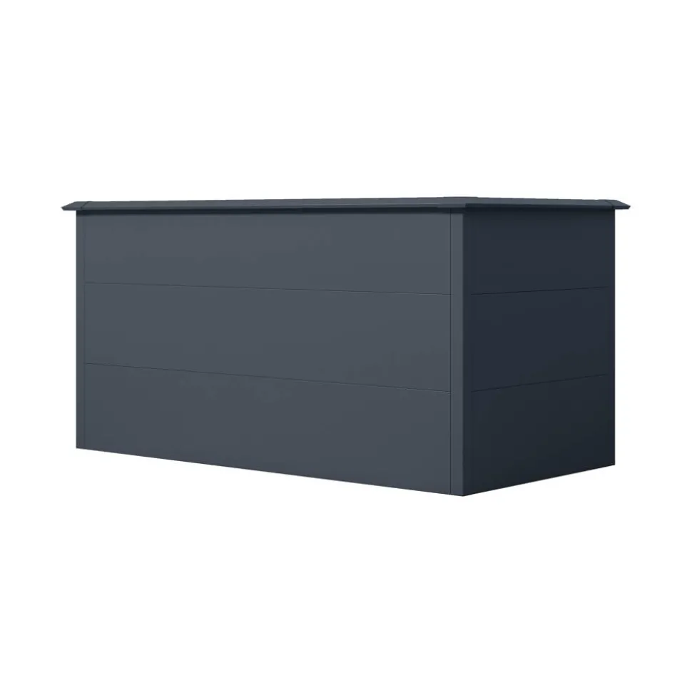 Hochbeet 'Moni' mit Schneckenkante anthrazit 150 x 77 x 75 cm