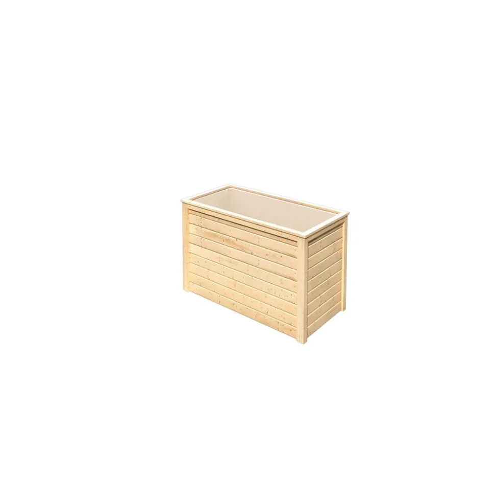 Hochbeet natur Fichte 133 x 69 x 82 cm, 460 l