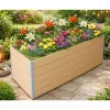 Hochbeet WPC sand 160 x 75 x 70 cm