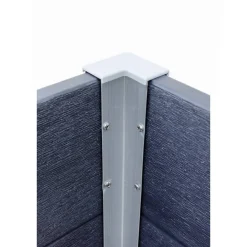 Hochbeet XL aus WPC 200 x 75 x 100 cm grau