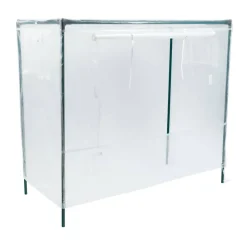 Hochbeet-Abdeckung 'M' 118 x 105 x 55 cm transparent