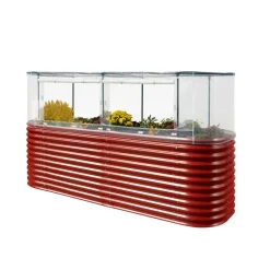Hochbeet-Abdeckung 'Pergart 858 Plus' 78 x 95 x 238 cm
