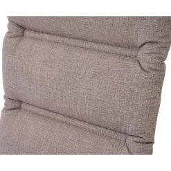 Hochlehner-Auflage 'Comfort' taupe 48 x 110 x 6 cm