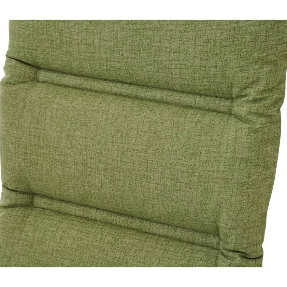 Hochlehner-Auflage 'Comfort' olivgrün 48 x 120 x 6 cm