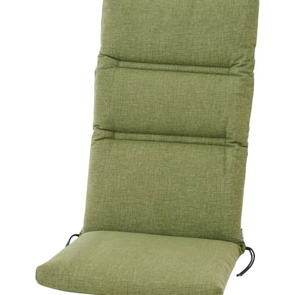 Hochlehner-Auflage 'Comfort' olivgrün 48 x 120 x 6 cm