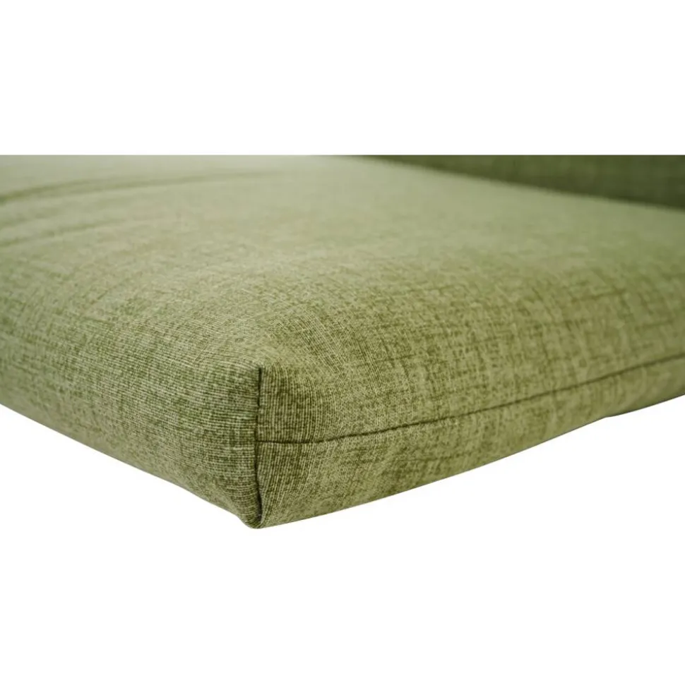 Hochlehner-Auflage 'Comfort' olivgrün 48 x 120 x 6 cm