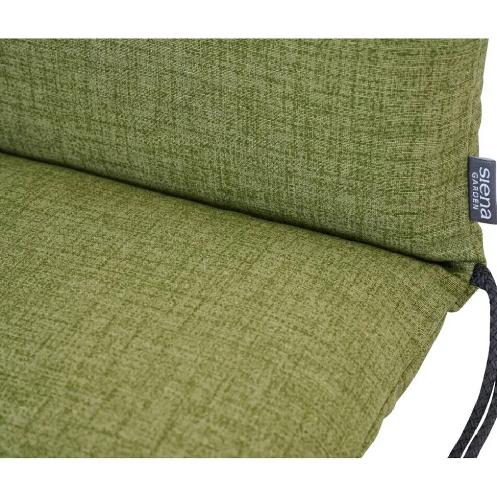 Hochlehner-Auflage 'Comfort' olivgrün 48 x 120 x 6 cm