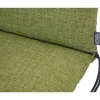 Hochlehner-Auflage 'Comfort' olivgrün 48 x 110 x 6 cm