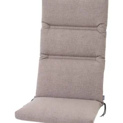 Hochlehner-Auflage 'Comfort' taupe 48 x 120 x 6 cm