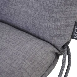 Hochlehner-Auflage 'Comfort' grau 48 x 120 x 6 cm