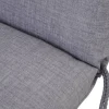 Hochlehner-Auflage 'Comfort' grau 48 x 110 x 6 cm