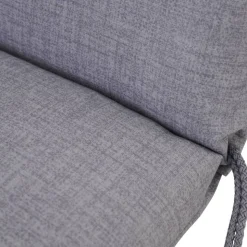 Hochlehner-Auflage 'Comfort' grau 48 x 110 x 6 cm