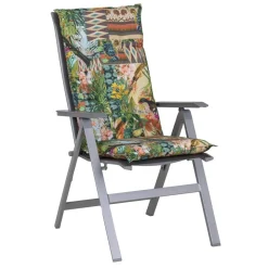 Hochlehner-Auflagenset 'Texas' grün 46 x 118 x 8 cm 4 Stück