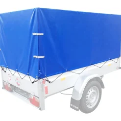 Hochplanen-Set blau 201 x 108 cm, mit Hochspriegel