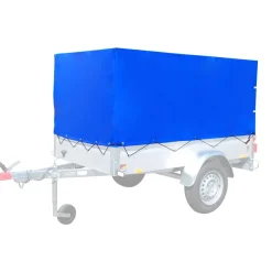 Hochplanen-Set blau 201 x 108 cm, mit Hochspriegel