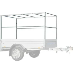 Hochplanen-Set blau 201 x 108 cm, mit Hochspriegel