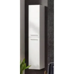 Hochschrank 'B.Perfekt' weiß glänzend 30 x 158,8 x 31,8 cm