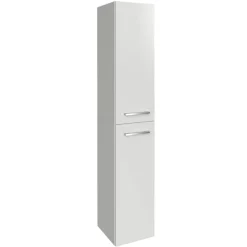 Hochschrank 'B.Style' weiß glänzend 30 x 162 x 31,6 cm rechts