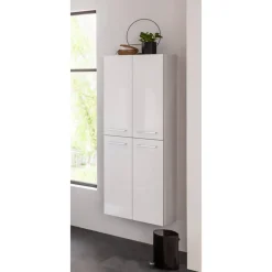 Hochschrank 'Verona' weiß glänzend 60 x 162 x 31,8 cm