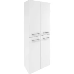 Hochschrank 'Verona' weiß glänzend 60 x 162 x 31,8 cm