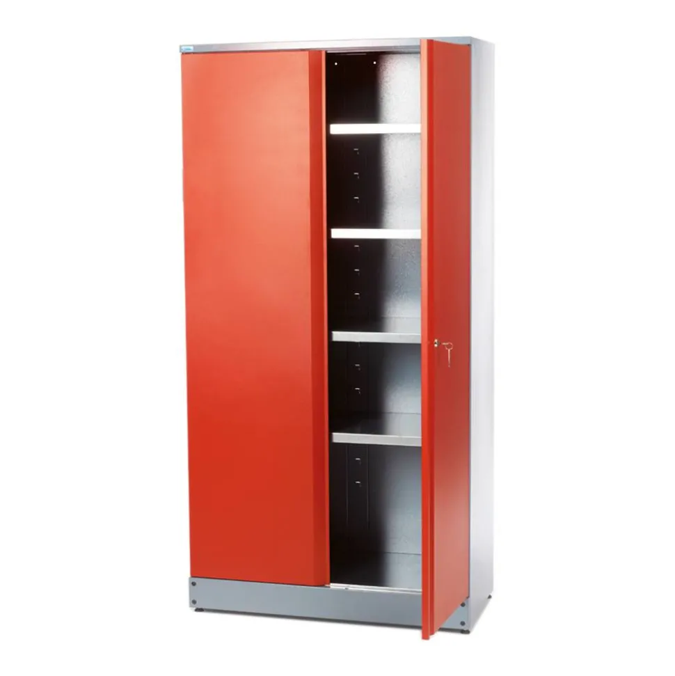 Hochschrank rot
