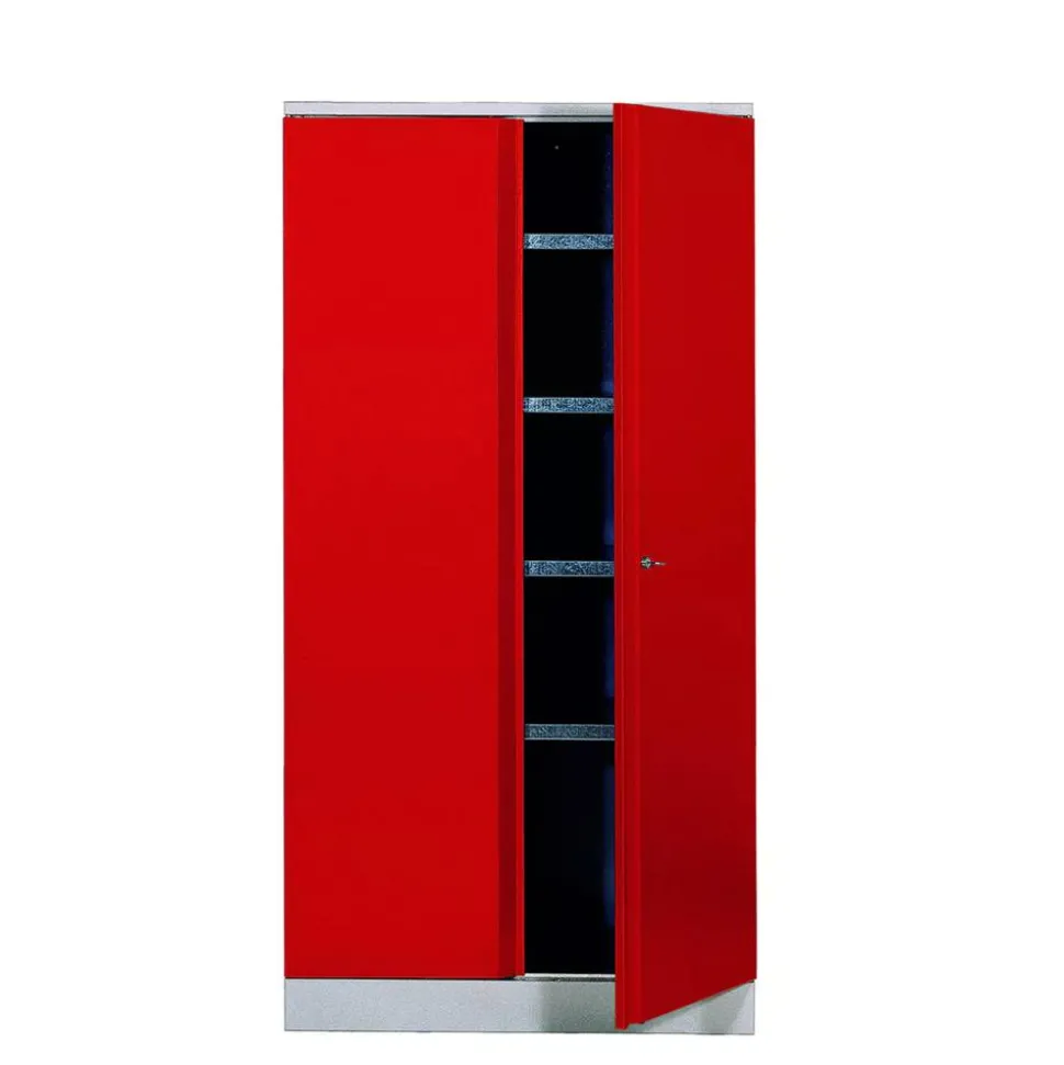 Hochschrank rot