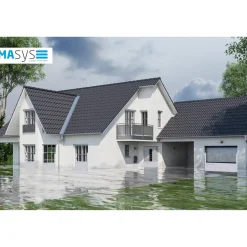 Hochwasserschutz-Kit Large Aluminium 2 x 0,6 m