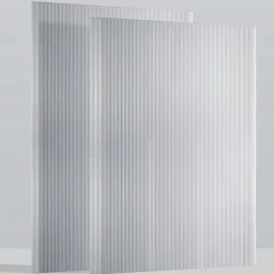 Hohlkammerplatten Gewächshaus 'Ergänzungsset 1' transparent 6 mm, 5-teilig